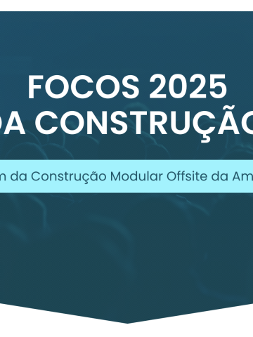 O professor Luiz Pedro, diretor do PISAC, apresenta o Parque no FOCOS 2025, evento integrado à Expo Construção Offsite.